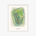 Abacoa Golf Club white frame