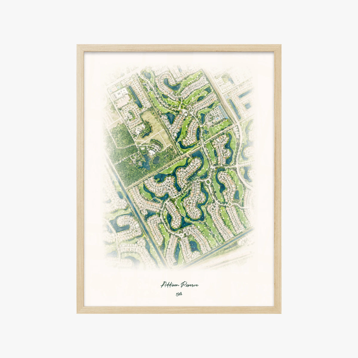 Addison Reserve wood frame