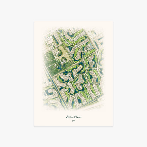 Addison Reserve printed artwork