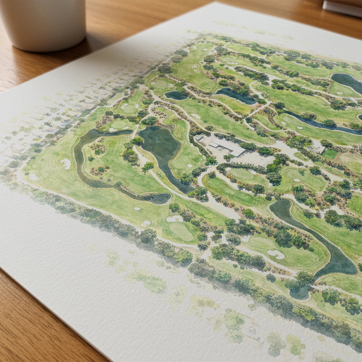 Adios Golf Club mockup 4