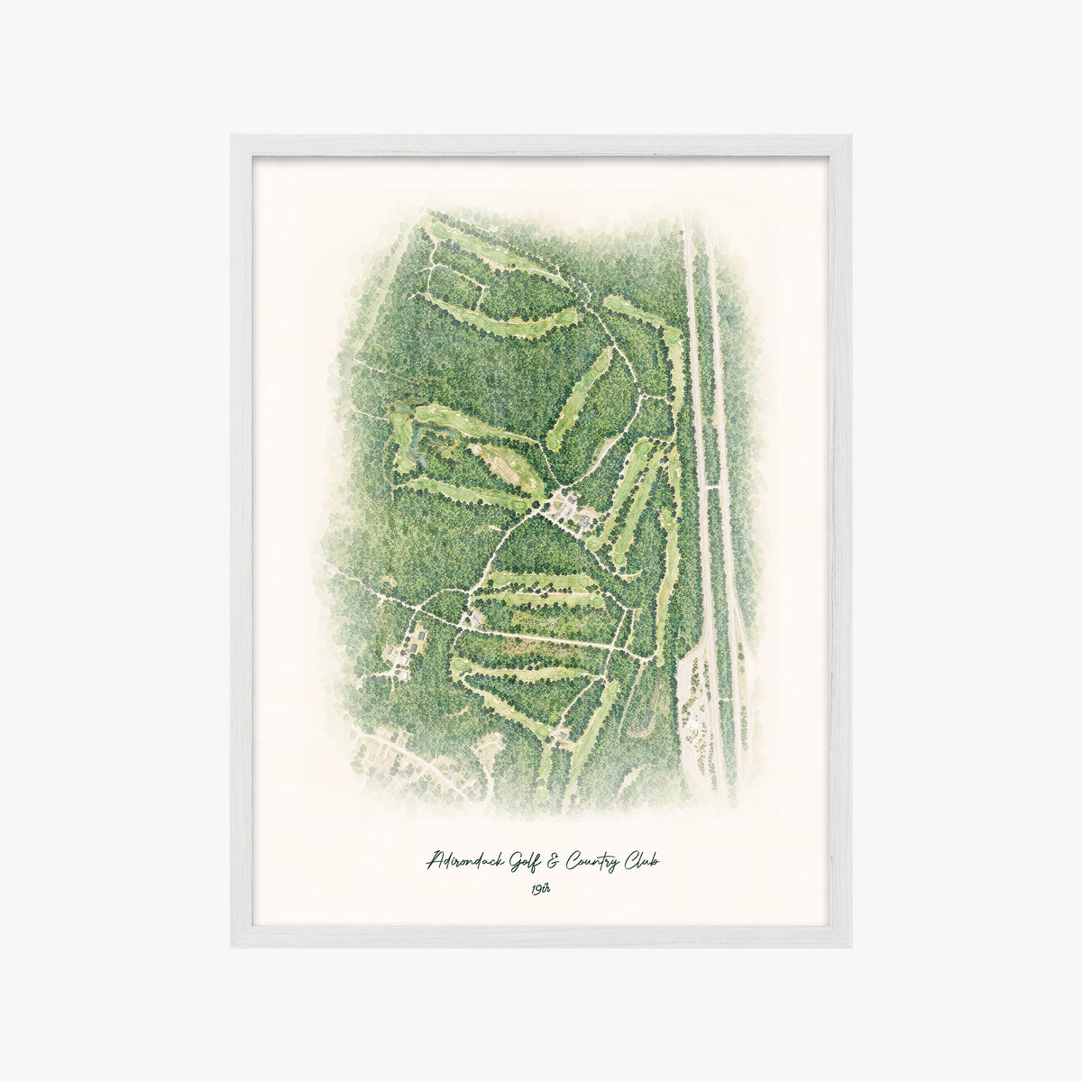 Adirondack Golf & Country Club white frame