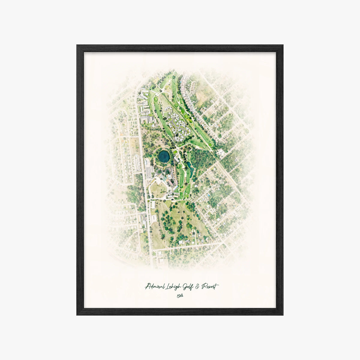 Admiral Lehigh Golf & Resort black frame