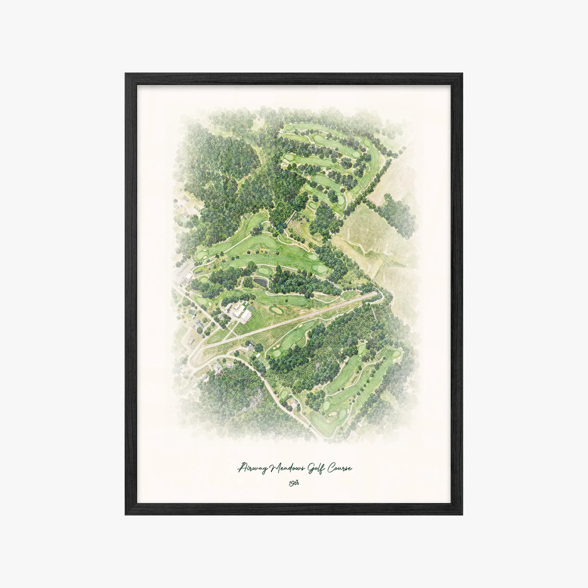 Airway Meadows Golf Course black frame