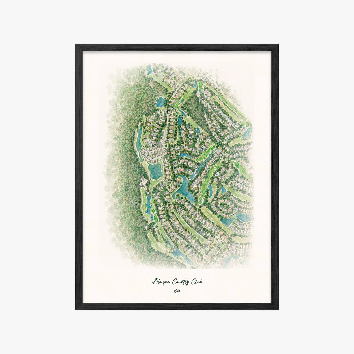 Alaqua Country Club black frame