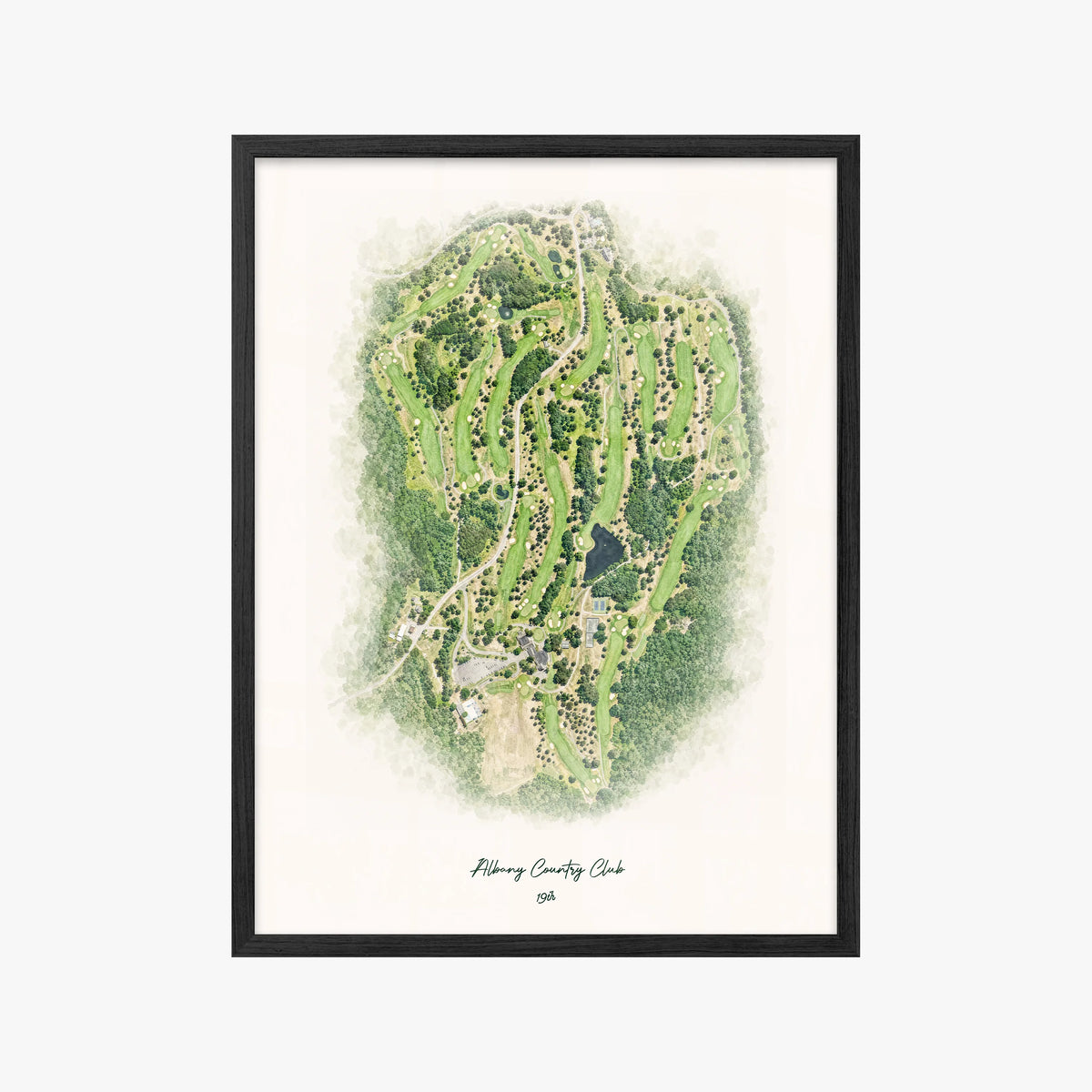 Albany Country Club black frame
