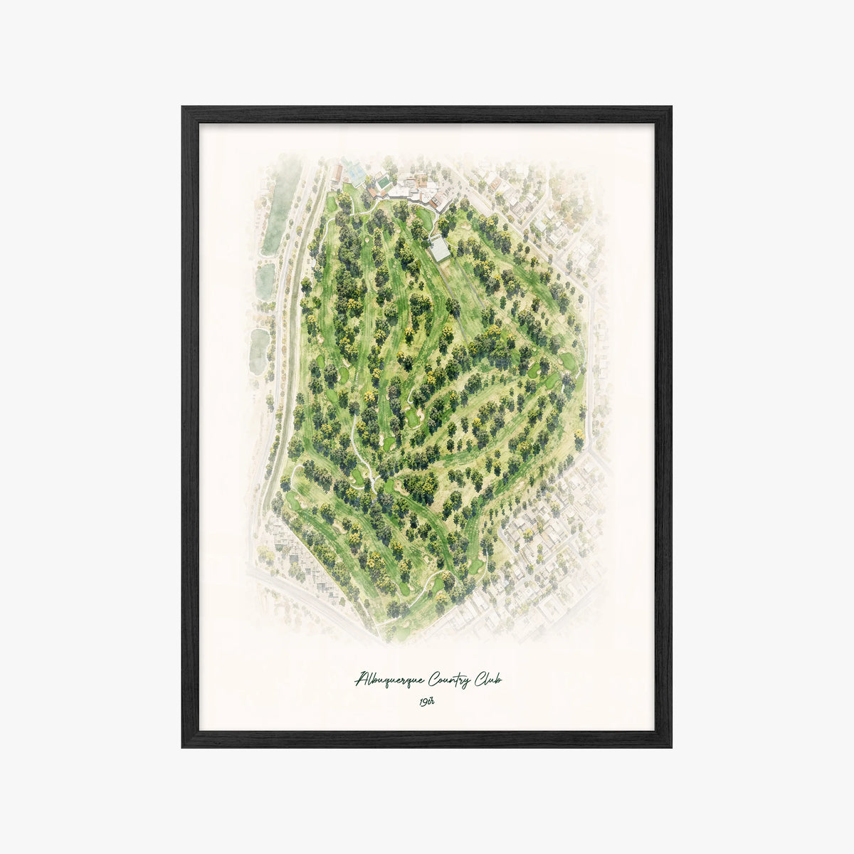 Albuquerque Country Club black frame