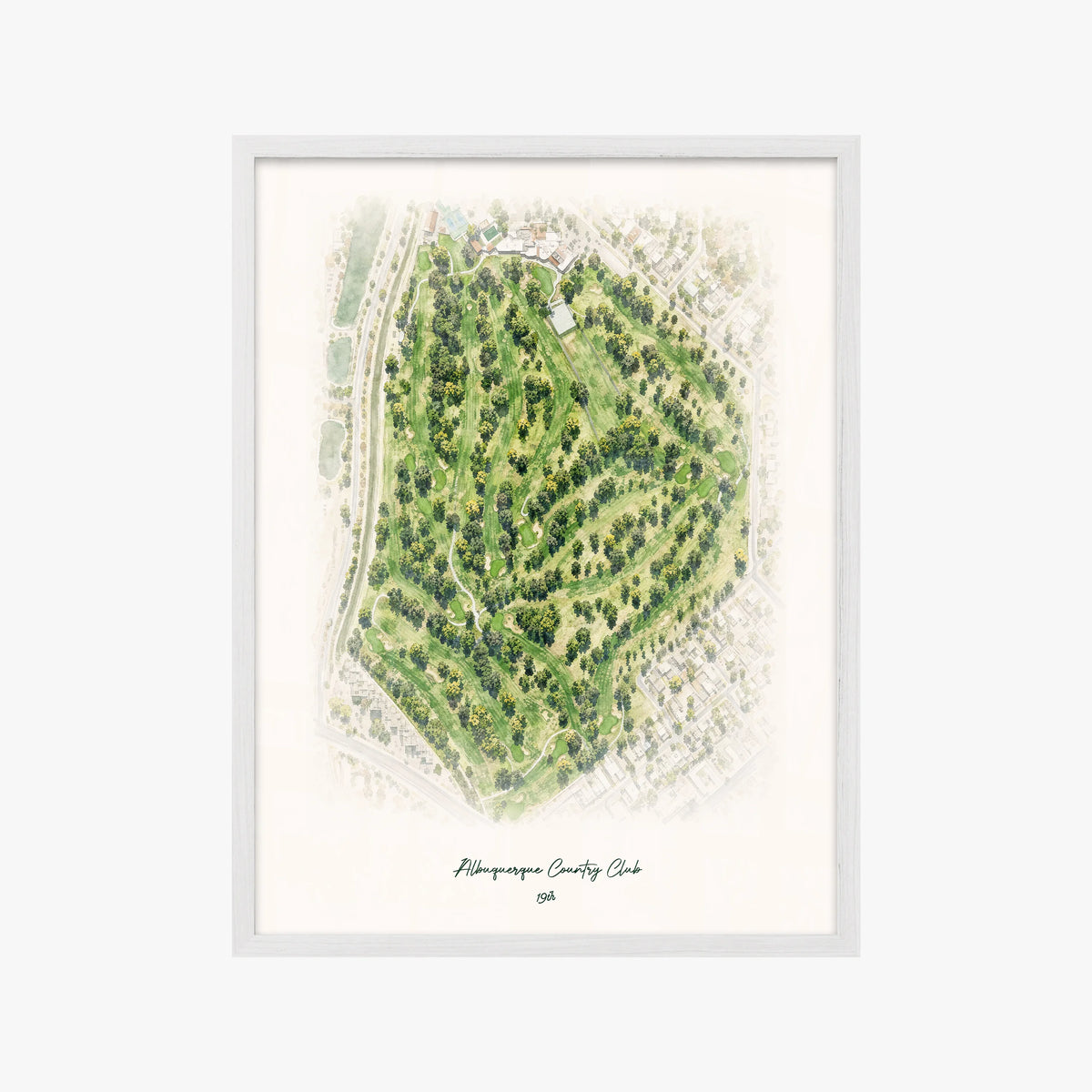 Albuquerque Country Club white frame