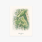 Allen's Golf Course printed artwork