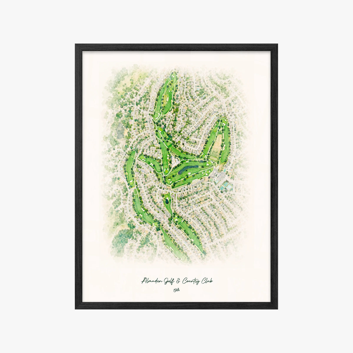 Almaden Golf & Country Club black frame