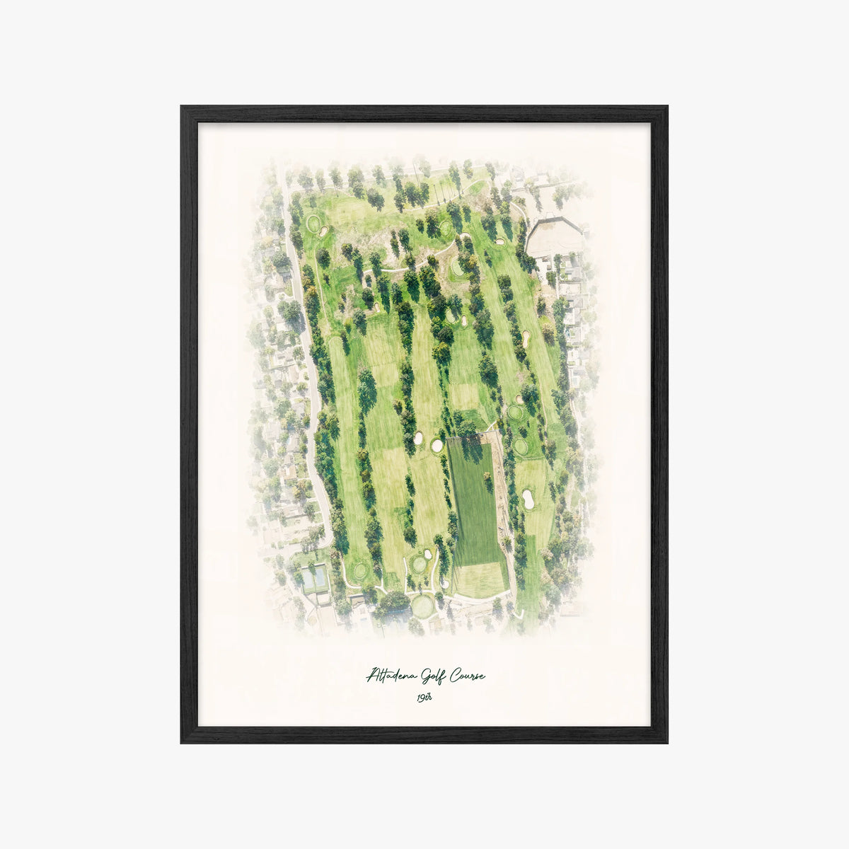 Altadena Golf Course black frame