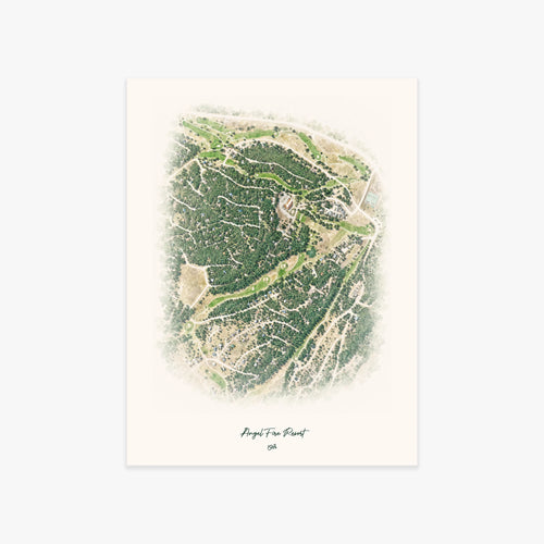 Angel Fire Resort printed artwork