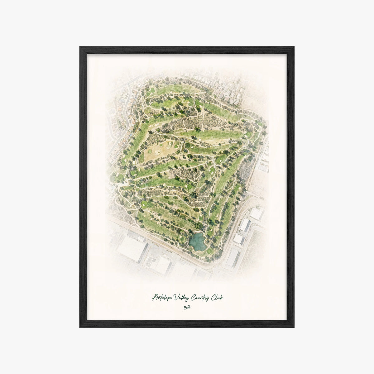 Antelope Valley Country Club black frame