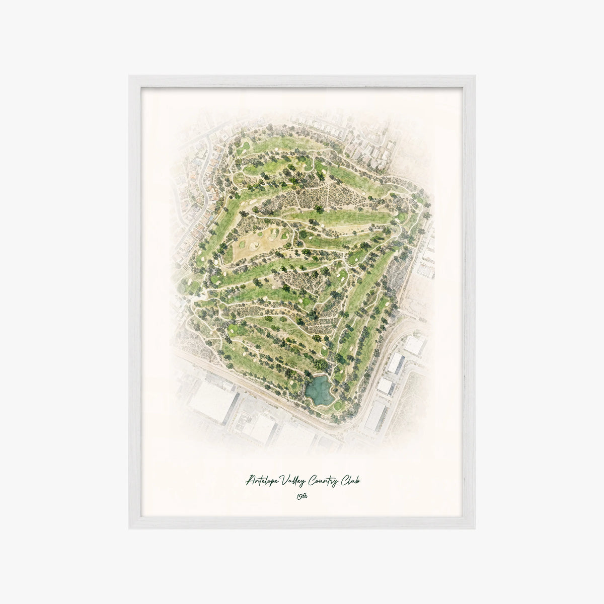 Antelope Valley Country Club white frame
