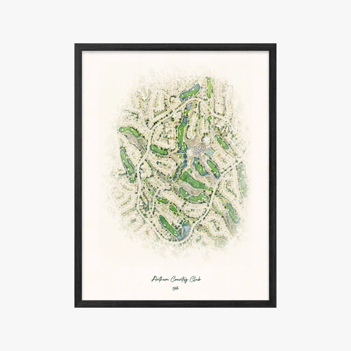 Anthem Country Club black frame