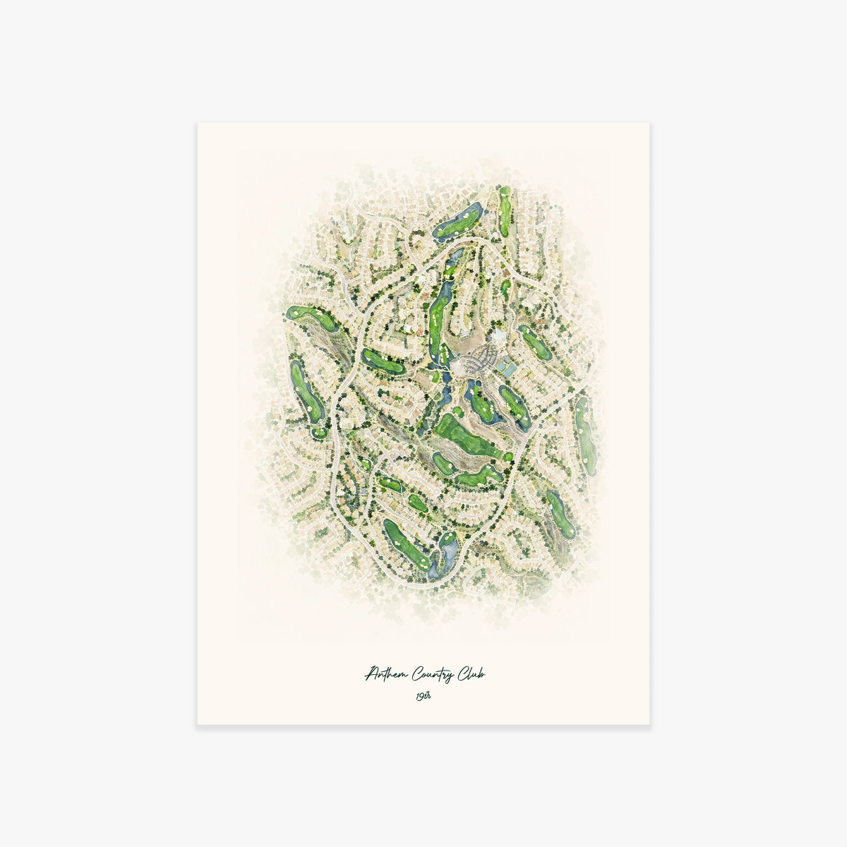 Anthem Country Club printed artwork