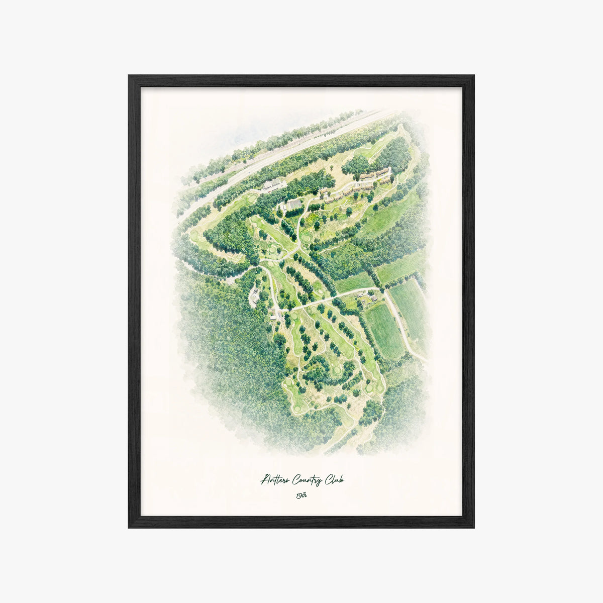 Antlers Country Club black frame