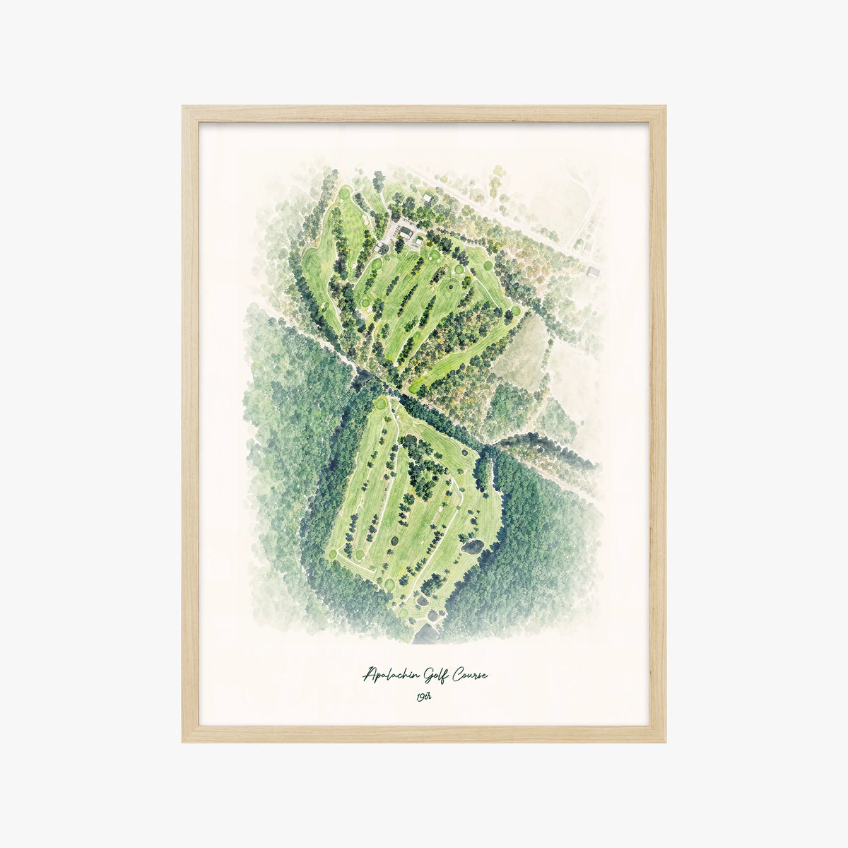 Apalachin Golf Course wood frame