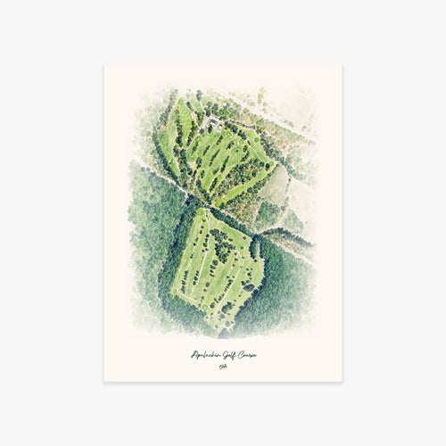 Apalachin Golf Course printed artwork