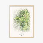Apawamis Club wood frame