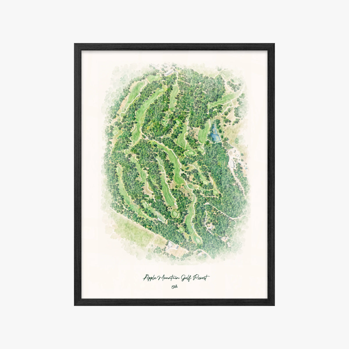 Apple Mountain Golf Resort black frame