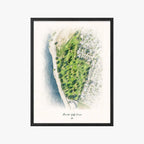 Arcadia Golf Course black frame