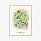 Arcadia Municipal Golf Course wood frame
