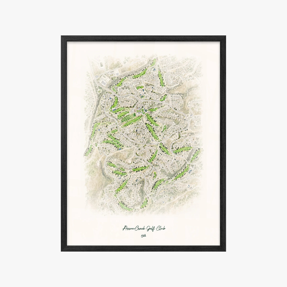 ArrowCreek Golf Club black frame