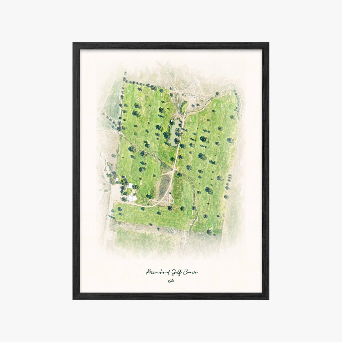 Arrowhead Golf Course black frame
