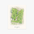 Arrowhead Golf Course printed artwork