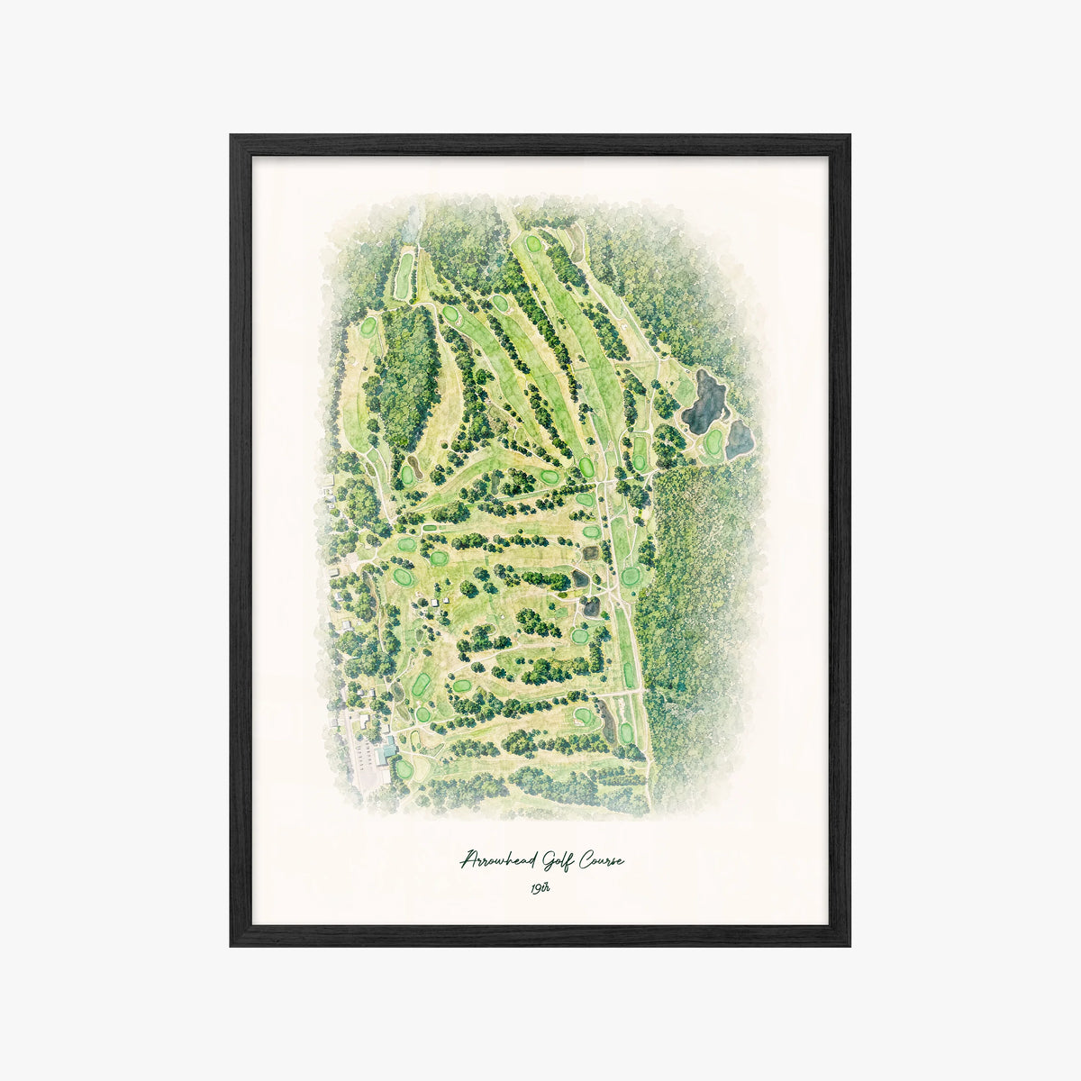 Arrowhead Golf Course black frame