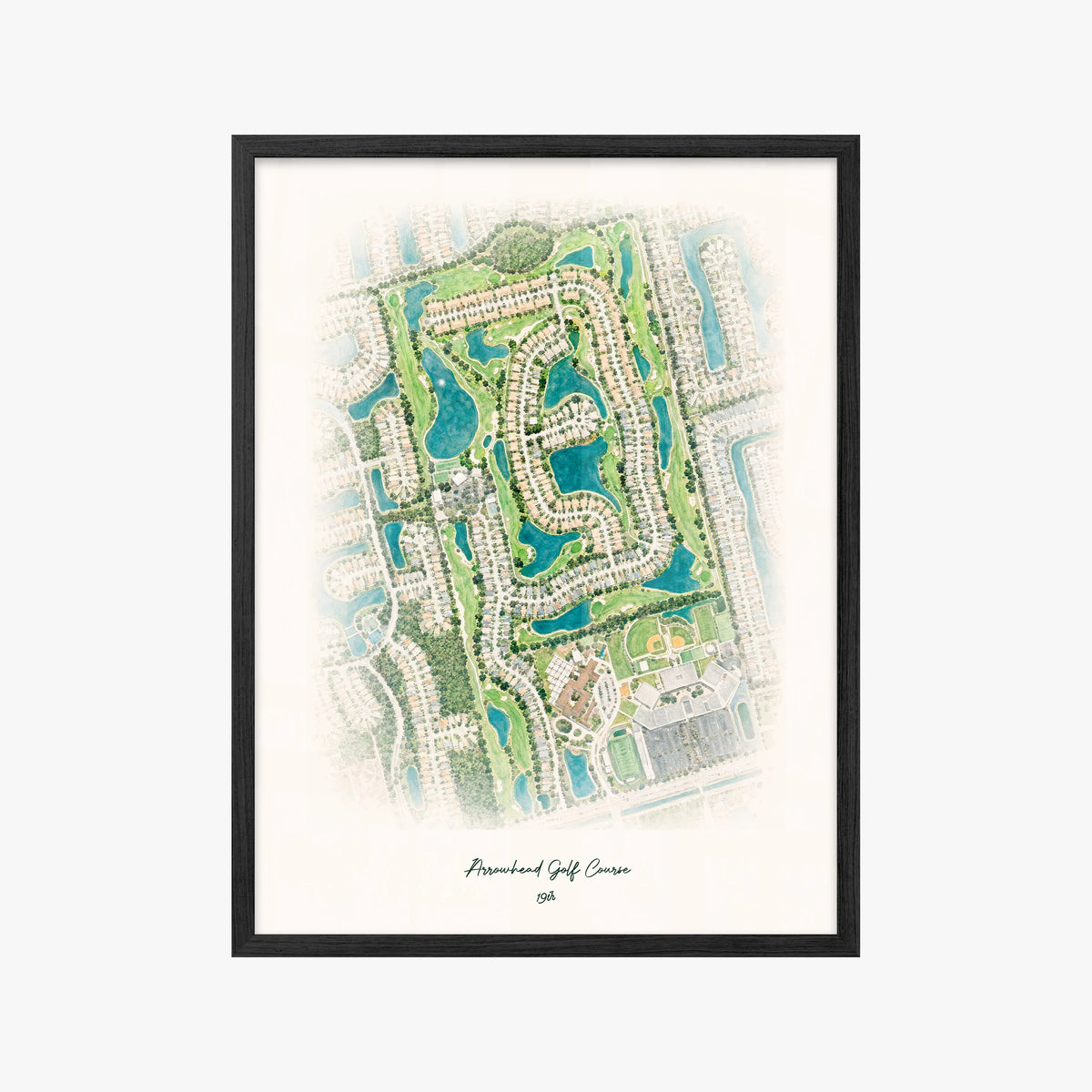 Arrowhead Golf Course black frame