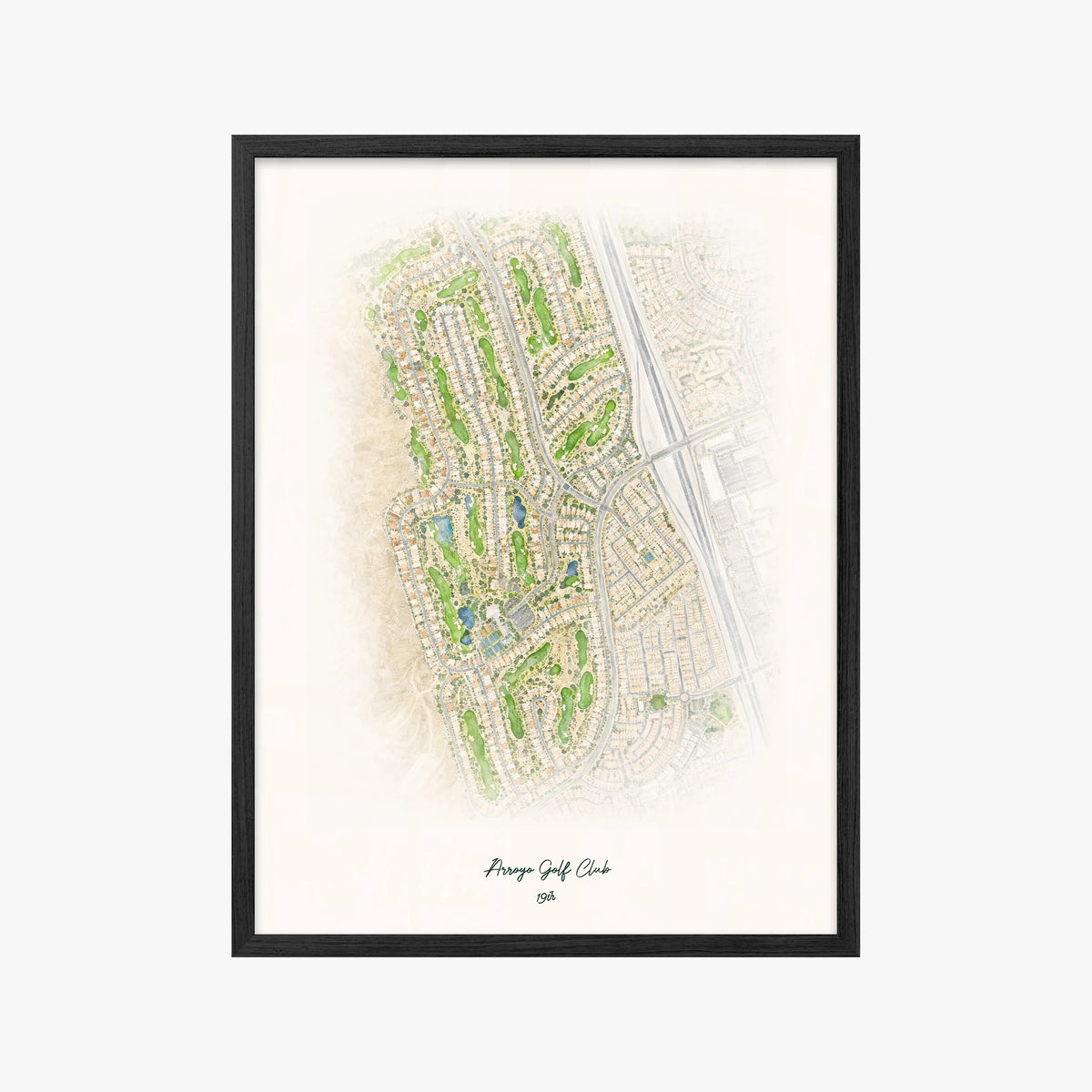 Arroyo Golf Club black frame