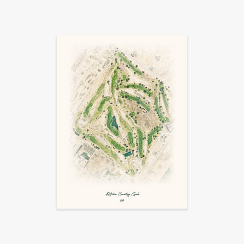 Artesia Country Club printed artwork