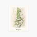 Ashwood Golf Course printed artwork