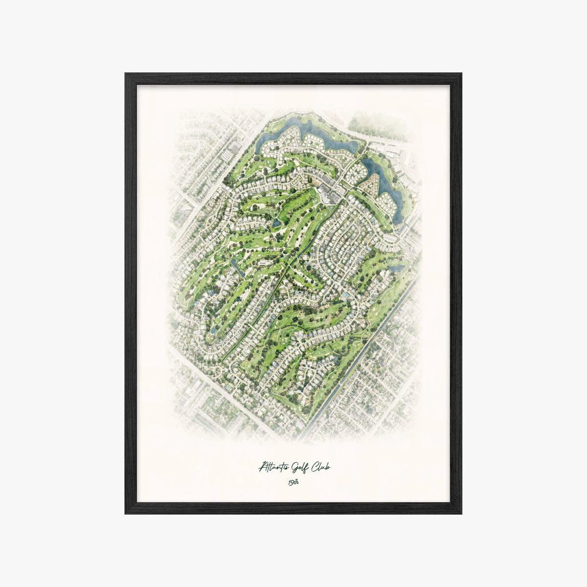 Atlantis Golf Club black frame
