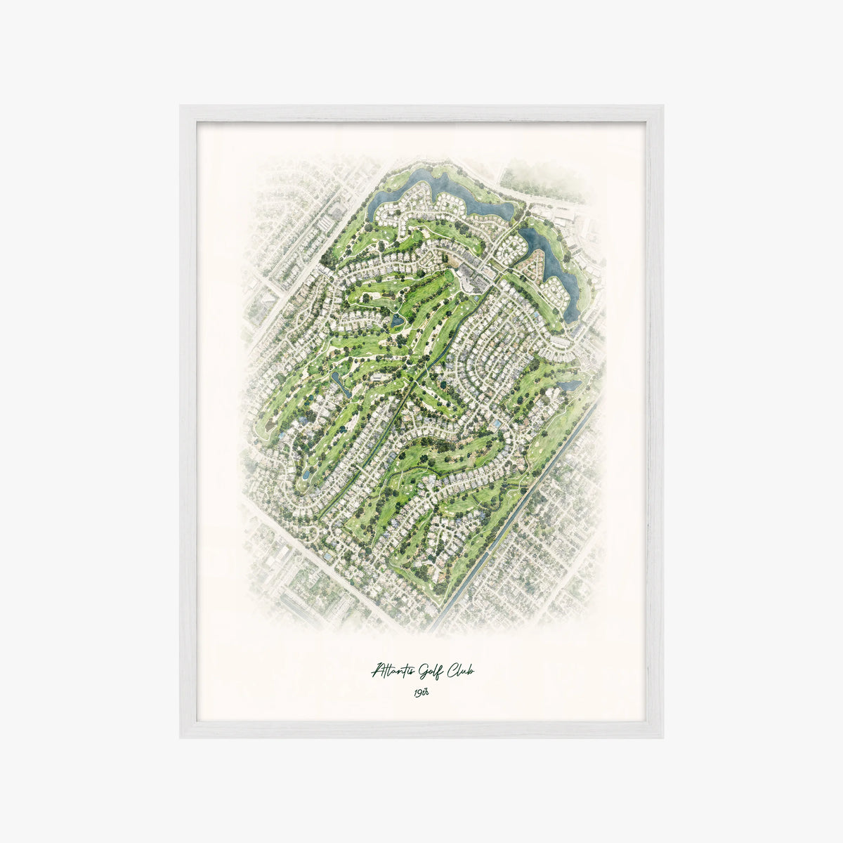 Atlantis Golf Club white frame