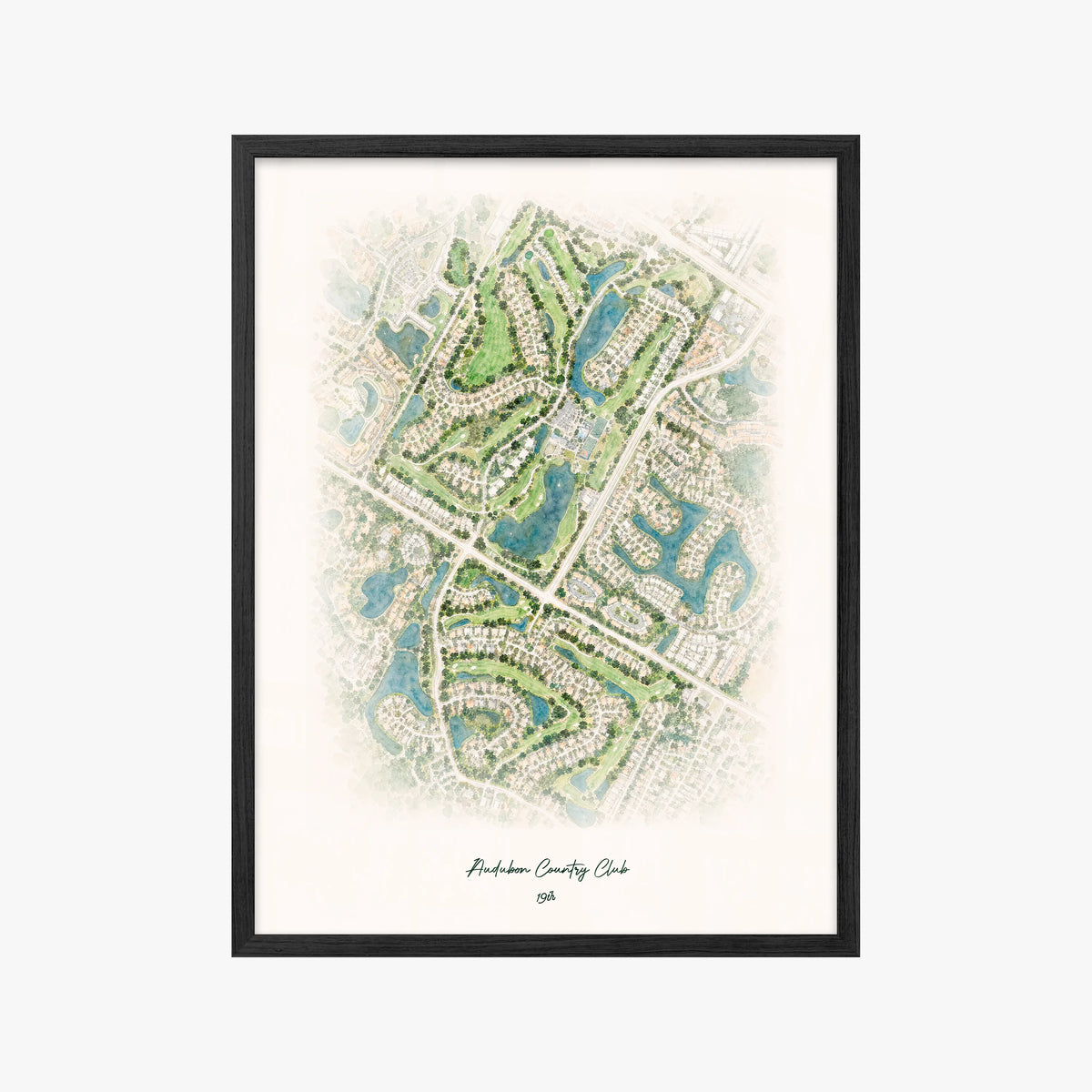 Audubon Country Club black frame