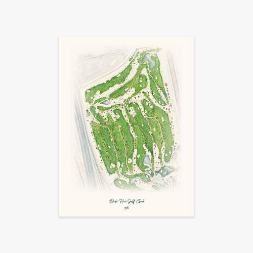 Bali Hai Golf Club printed artwork