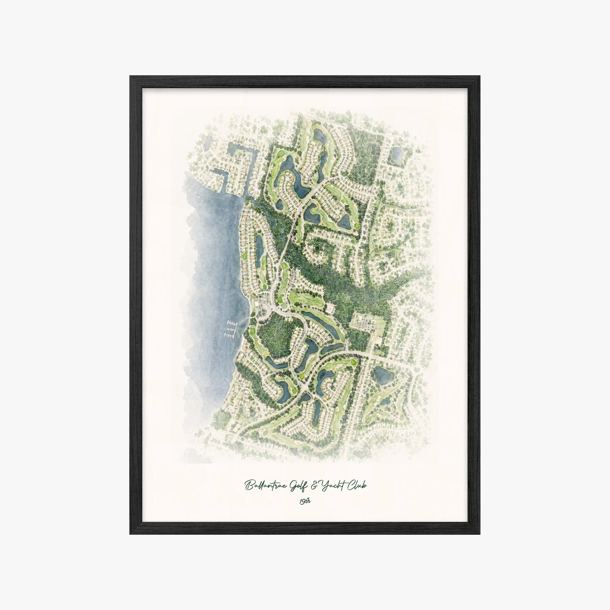 Ballantrae Golf & Yacht Club black frame