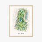 Banyan Golf Course wood frame