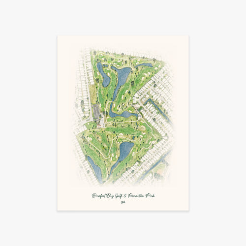 Barefoot Bay Golf & Recreation Park printed artwork