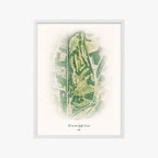 Barracks Golf Course white frame