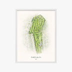 Bartlett Country Club white frame