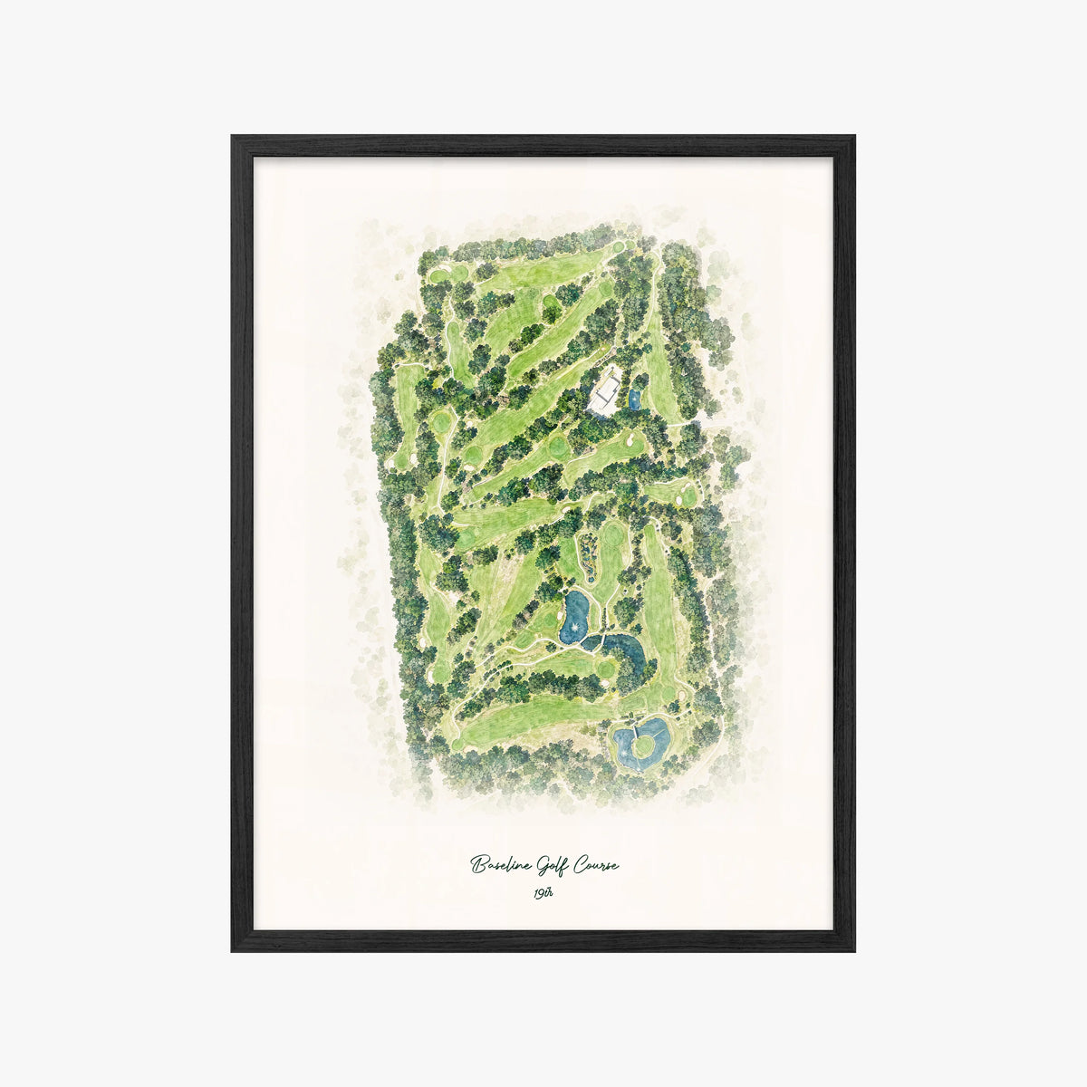 Baseline Golf Course black frame