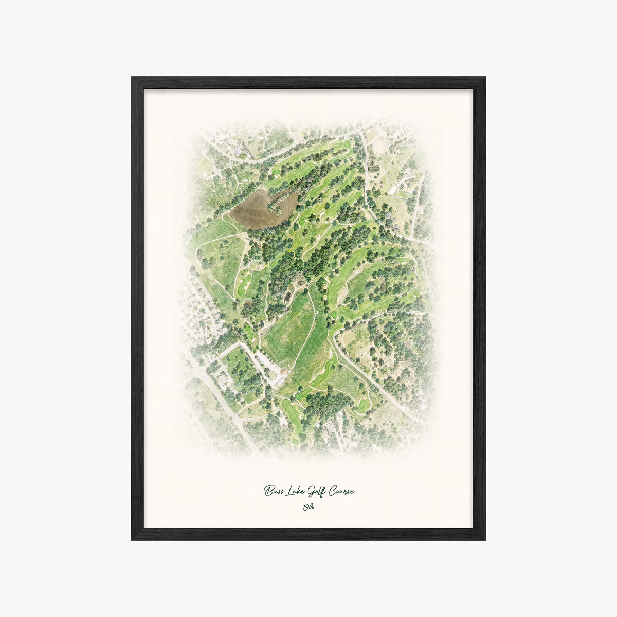Bass Lake Golf Course black frame