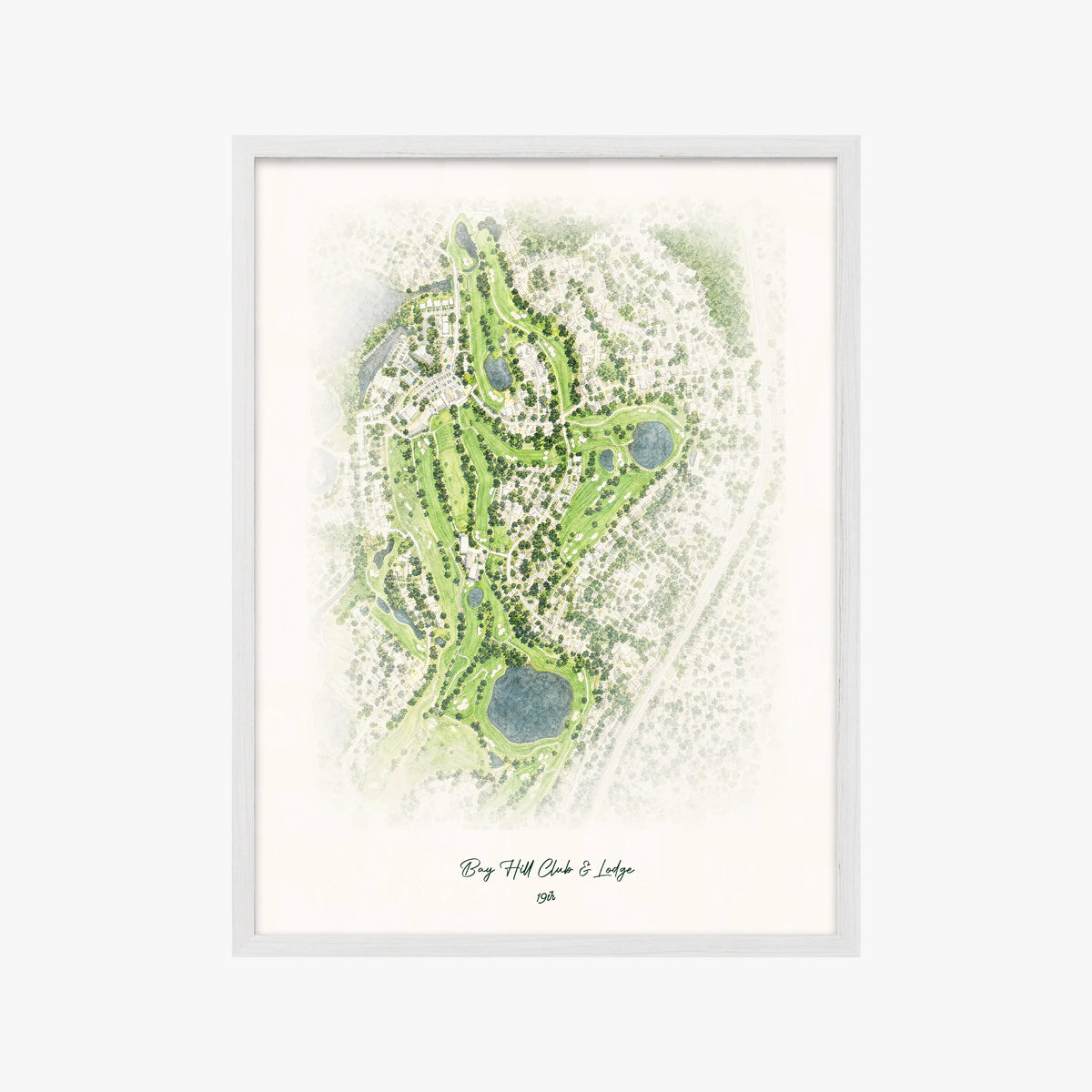 Bay Hill Club & Lodge white frame
