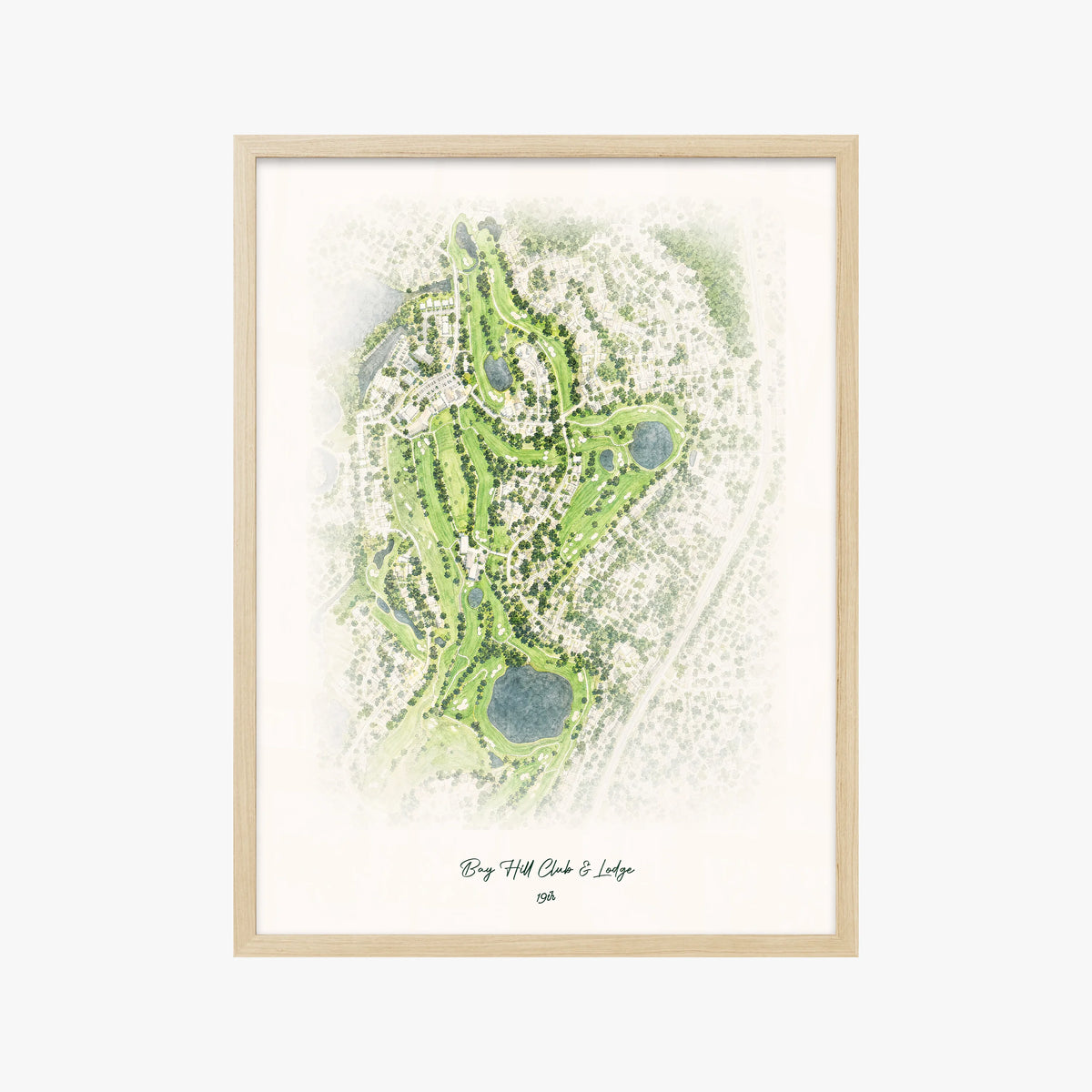 Bay Hill Club & Lodge wood frame
