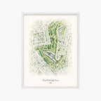 Bay Pointe Golf Course white frame