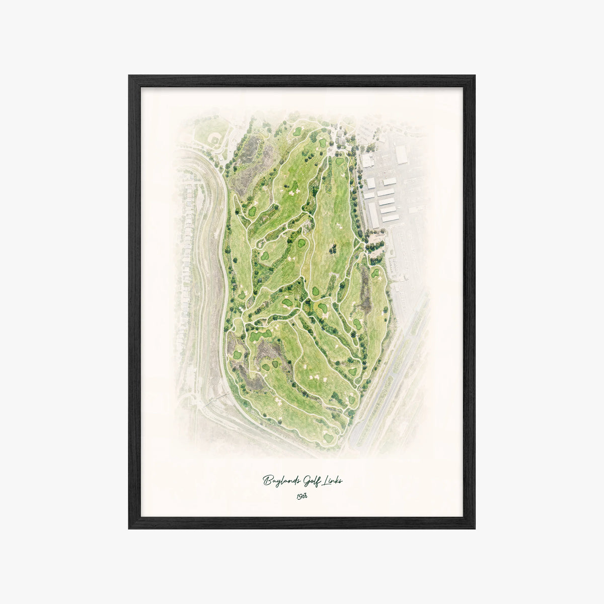 Baylands Golf Links black frame