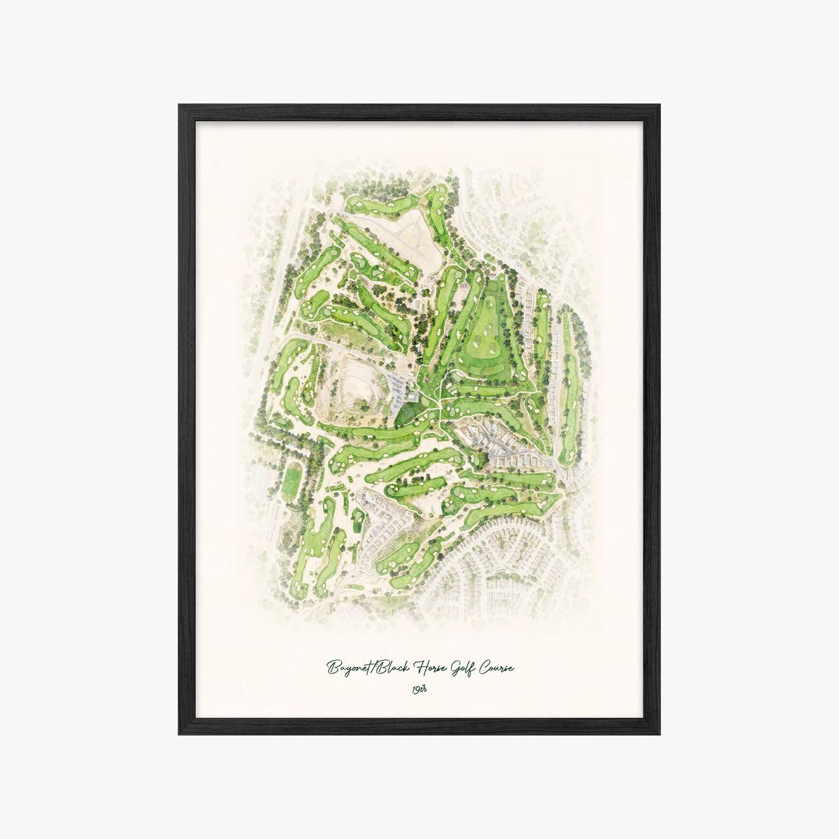 Bayonet/Black Horse Golf Course black frame